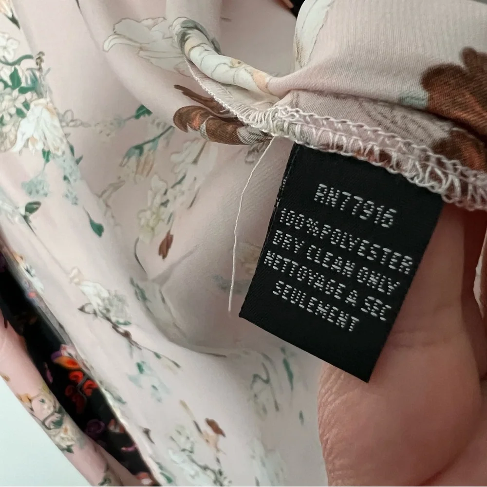 Anthropologie Floreat Floral Azalea Kimono Robe - Picture 12 of 12